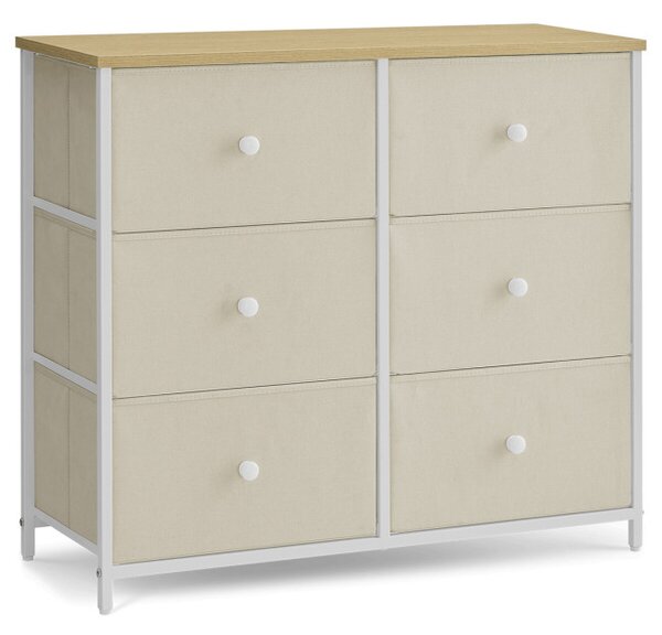 Komoda béžová AUK-E1033 WT