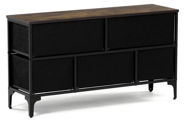 Komoda viacfarebná AUK-W2103 BK