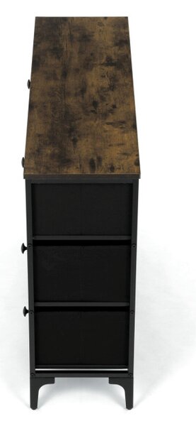 Komoda viacfarebná AUK-W2104 BK