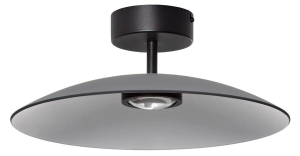 LED čierno-dymová dizajnové stropné svietidlo Polifemo 40 – Čierna
