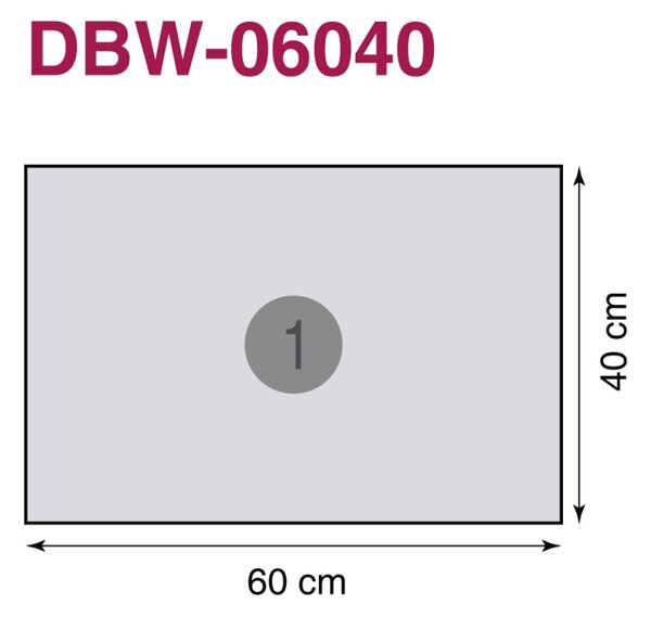 DIMEX | Dibond doska za kuchynskú linku | DBW-06040-034 Relax v lese | 60 x 40 cm