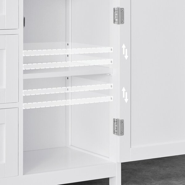 Komoda biela AUK-E1154 WT