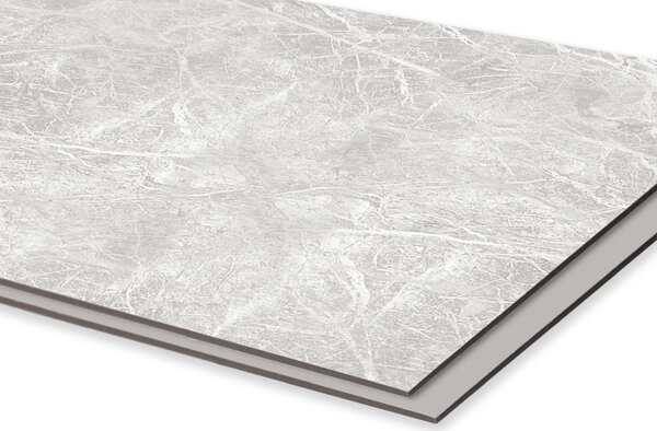 DIMEX | Dibond doska za kuchynskú linku | DBW-26060-277 Svetlá kamenná textúra | 260 x 60 cm