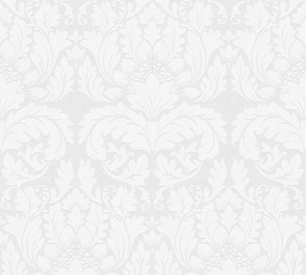 A.S. Création | Vliesová tapeta na stenu Pigment 95135-1 | 0,53 x 10,05 m | biela