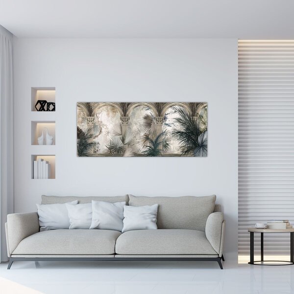 Obraz - Stĺpy (120x50 cm)