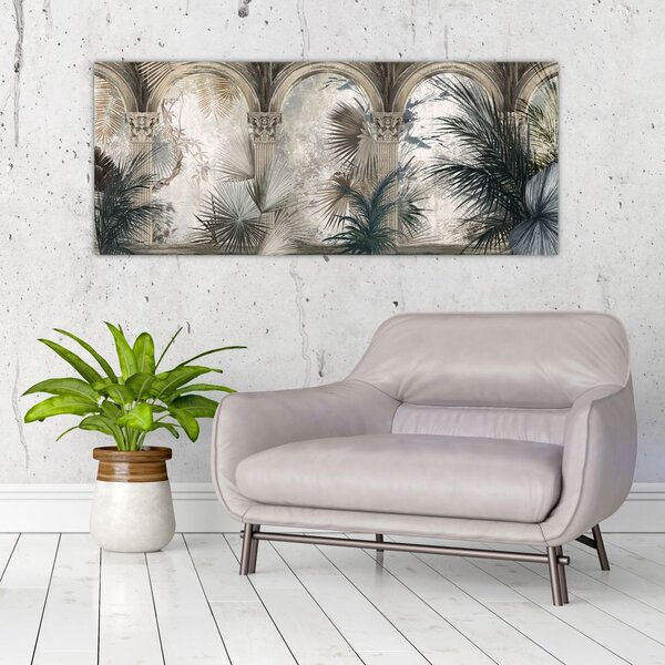 Obraz - Stĺpy (120x50 cm)