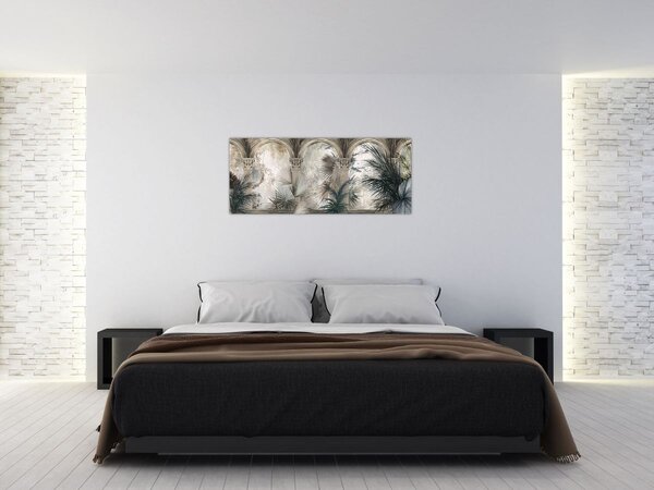 Obraz - Stĺpy (120x50 cm)