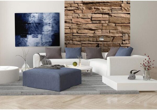 DIMEX | Vliesová fototapeta na stenu Kamene MS-3-0170 | 225 x 250 cm | hnedá