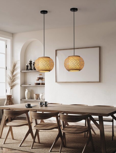 LED čierne moderný luster Asma 30 – Čierna