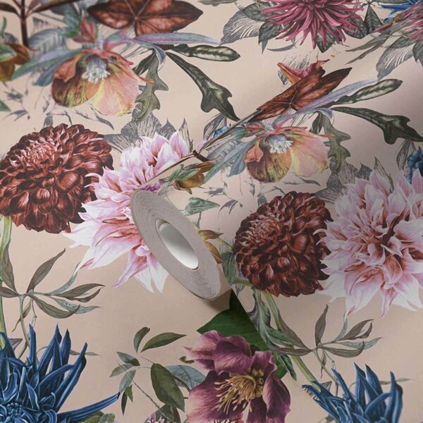 A.S. Création | Vliesová tapeta na stenu Dream Flowery 38175-5 | 0,53 x 10,05 m | viacfarebná
