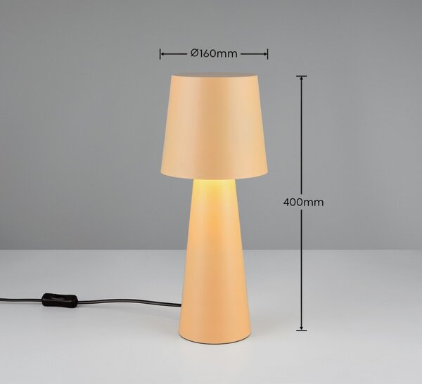 Trio T562900144 stolná lampička NUBIAN E27