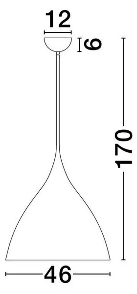 Biely moderný luster Syntopia – Biela