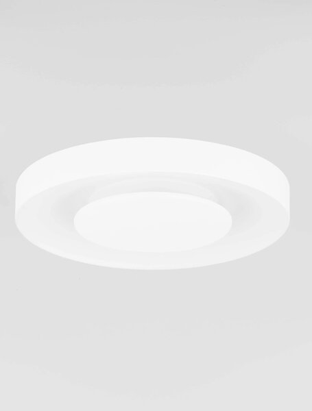 LED stmievateľné biele dizajnové stropné svietidlo Pada 40 – Biela
