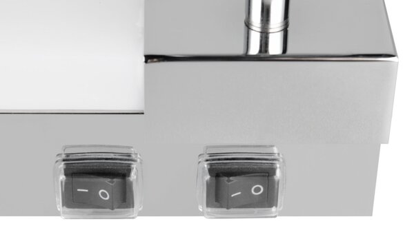 Trio T281470306 LED nástenné svietidlo nad zrkadlo ENRICO | 7W integrovaný LED zdroj | 620lm | 2300+3000+4000K