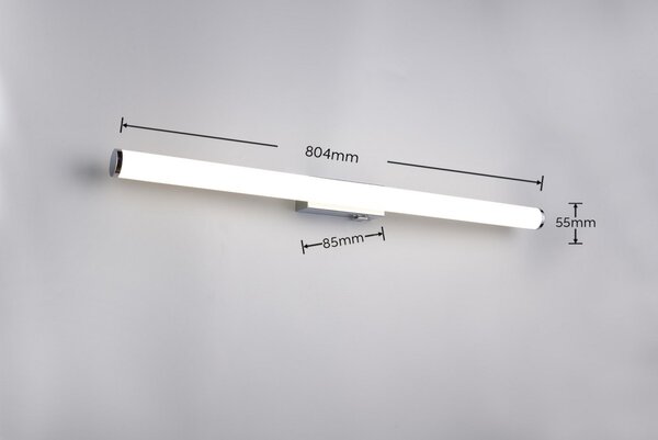 Trio T283274306 LED nástenné svietidlo nad zrkadlo MATTIMO | 9W integrovaný LED zdroj | 950lm | 4000K