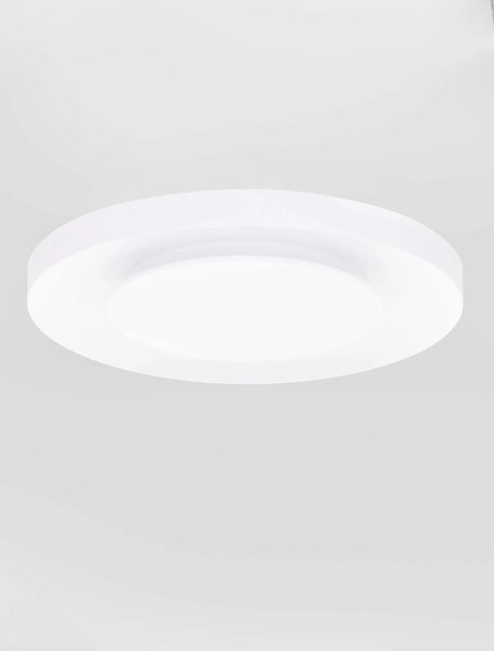 LED stmievateľné biele moderné stropné svietidlo Pada 60 – Biela