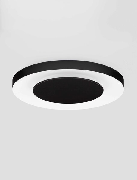 LED stmievateľné čierno-biele moderné stropné svietidlo Pada 60 – Čierna