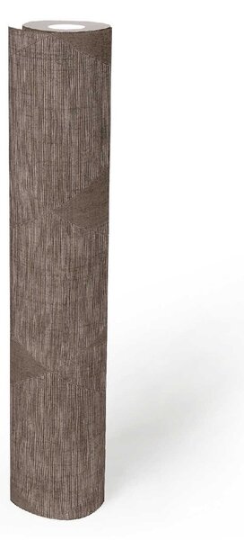 A.S. Création | Vliesová tapeta na stenu Titanium 3 38196-4 | 0,53 x 10,05 m | metalická, hnedá