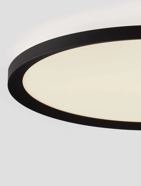 LED stmievateľné čierne moderné stropné svietidlo Aoton 40 – Čierna