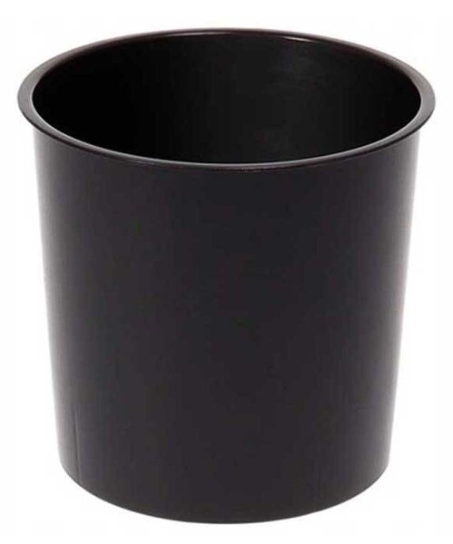 PLASTOVÝ KVETINÁČ STRIPPED SADA 2KS 25X42 CM+30X51,5 CM SIVÁ