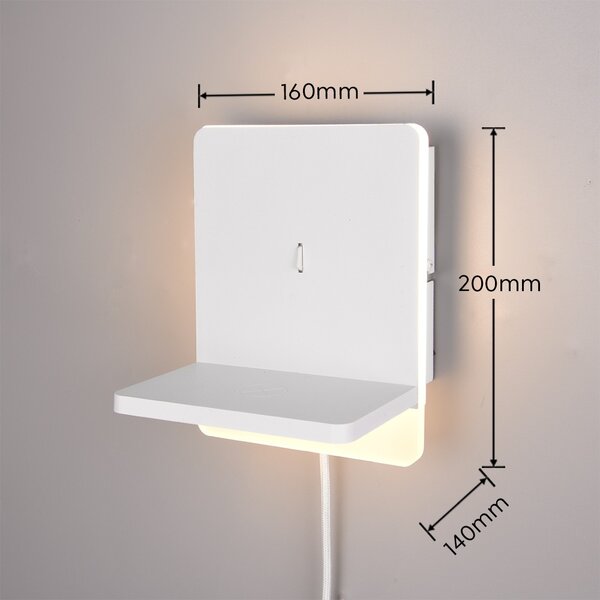Trio T248670131 LED nástenné svietidlo FAIRFIELD | 9W integrovaný LED zdroj | 950lm | 3000K