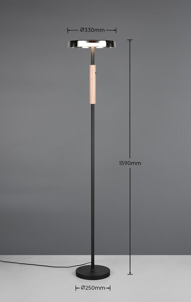 Trio T454910132 LED stojacia lampa CELESTE | 15W integrovaný LED zdroj | 1750lm | 3000K
