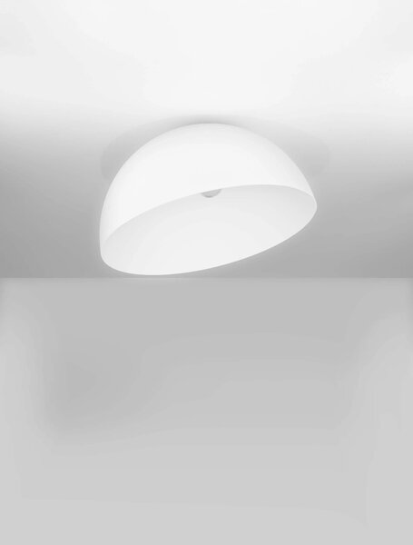 LED biele dizajnové stropné svietidlo Onia 50 – Biela
