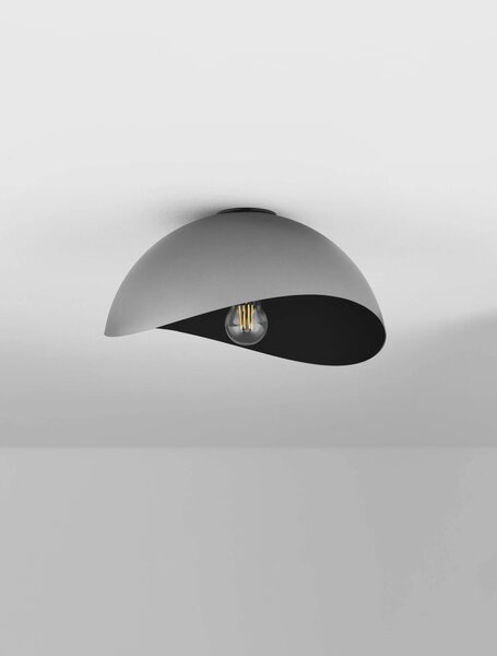 LED čierne moderné stropné svietidlo Opsi 30 – Čierna
