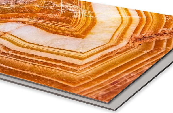 DIMEX | Dibond doska za kuchynskú linku | DBW-06060-066 Achát | 60 x 60 cm