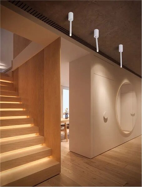 LED biele designové stropné svietidlo Ornos 30 – Biela