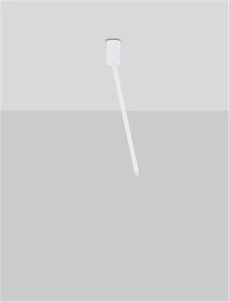 LED biele designové stropné svietidlo Ornos 50 – Biela