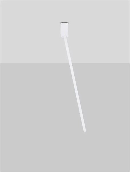 LED biele designové stropné svietidlo Ornos 70 – Biela