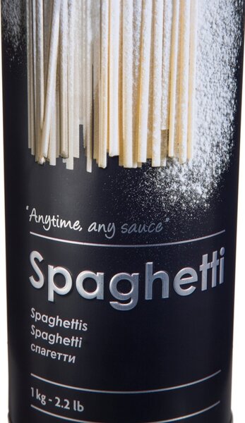 Kovová nádoba na špagety Spaghetti 1kg