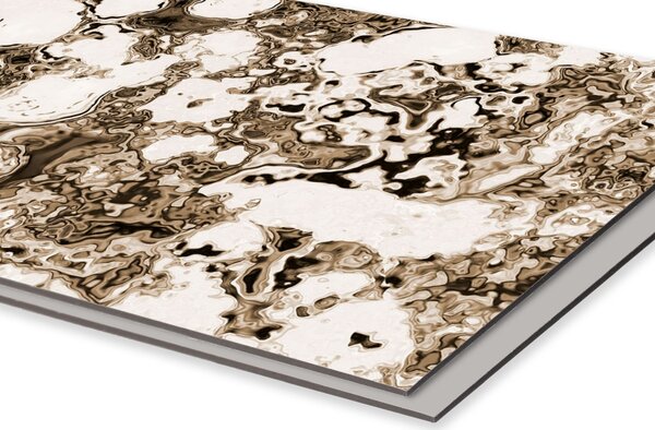 DIMEX | Dibond doska za kuchynskú linku | DBW-10060-104 Hrubý kameň | 100 x 60 cm