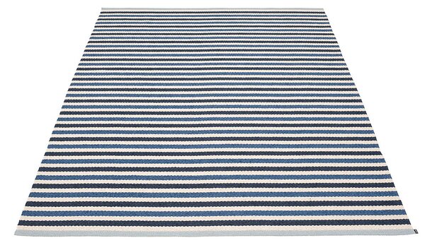 Pappelina Koberec TEO Denim/Dark Blue/Vanilla – modrý, veľkosť koberca 230 x 320 cm