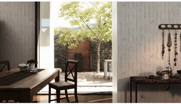 A.S. Création | Vliesová tapeta na stenu Best of Wood & Stone 7137-11 | 0,53 x 10,05 m | šedá