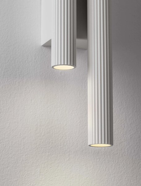 LED biele svietidlo na stenu Paron 2 – Biela