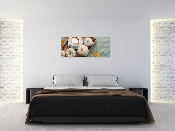 Obraz - Jesenný večierok (120x50 cm)