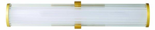 LED zlaté svietidlo na stenu Hedula 42 – Zlatá