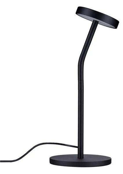 LED čierna stolná lampa Logos