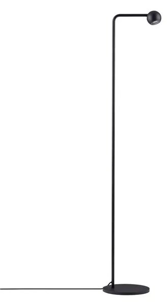 LED čierna stojaca lampa Sfera