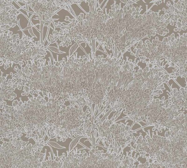 A.S. Création | Vliesová tapeta na stenu Absolutly Chic 36972-1 | 0,53 x 10,05 m | šedá, metalická