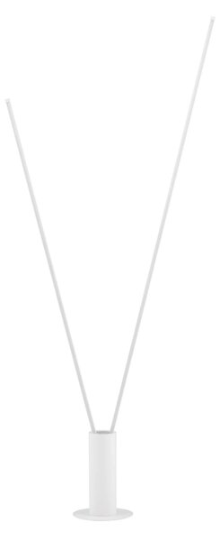 LED biela stojaca lampa Kimolia