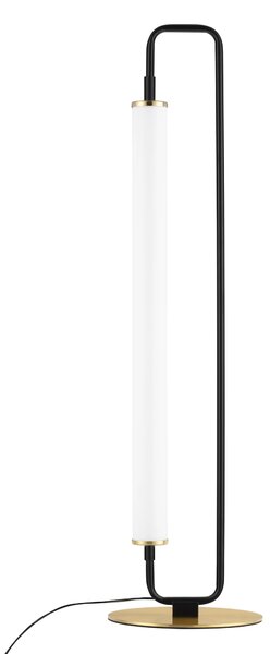 LED čierna stolná lampa Wetro 18