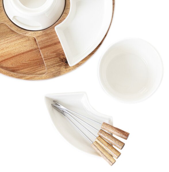 Súprava na fondue MOOKA s otočným podstavcom 844169
