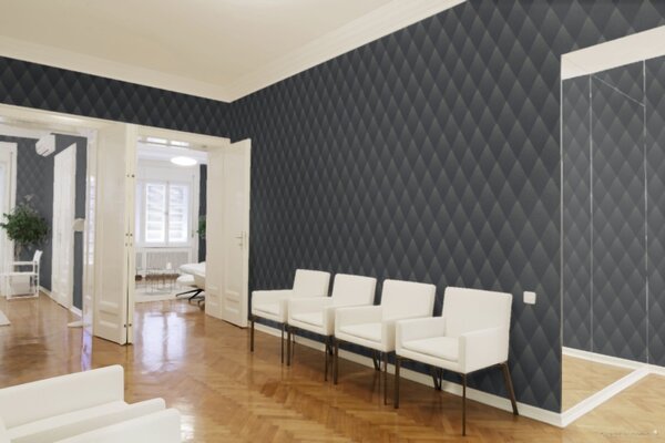A.S. Création | Vliesová tapeta na stenu New Walls 37419-3 | 0,53 x 10,05 m | zlatá, čierna