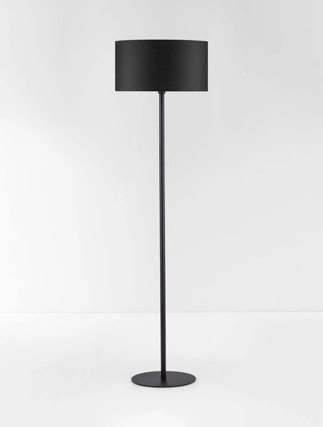 LED čierna stojaca lampa Sibnia