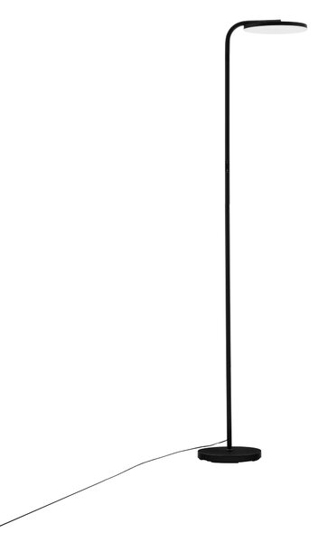 LED čierna stojaca lampa Sinkro 2