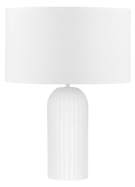 LED biela stolná lampa Ammos