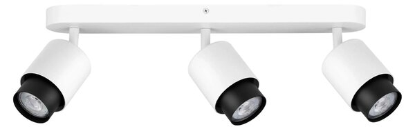 LED biele moderné stropné svietidlo Ison 3 – Biela